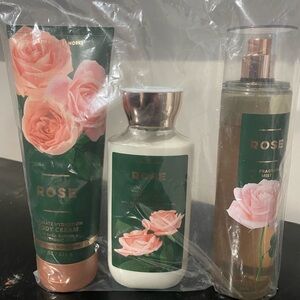Bath & Body Works Rose Hydration Trio